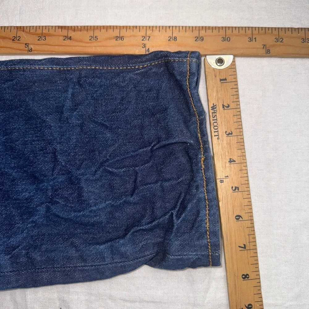 Levi's 501 Straight Jeans Men's 34x32 (fits 30x29)  Blue Denim Cotton Button-fly